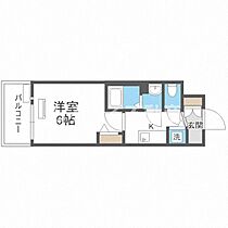 ポルト・ボヌール梅田WEST 202 ｜ 大阪府大阪市北区大淀南3丁目8-12（賃貸マンション1K・2階・21.21㎡） その2