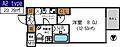 TheParkcross阿波座4階7.2万円