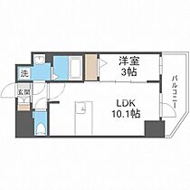 Ｓ－ＲＥＳＩＤＥＮＣＥ福島玉川Ｕｎｏ 401 ｜ 大阪府大阪市福島区玉川4丁目10-25（賃貸マンション1LDK・4階・32.01㎡） その2