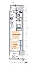 アーバネックス本町II 1104 ｜ 大阪府大阪市西区阿波座1丁目2-5（賃貸マンション1LDK・11階・32.11㎡） その2