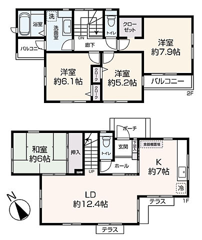 間取り 柏市高南台1丁目