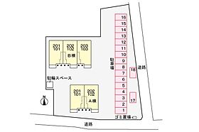 ロゼリアＢ 101 ｜ 群馬県伊勢崎市境下渕名（賃貸アパート1LDK・1階・50.29㎡） その21