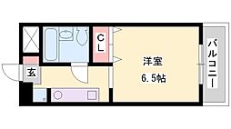 ジュネス北在家1 1Kの間取図画像
