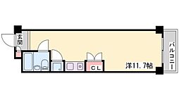 ルークレジデンス加東 ワンルームの間取図画像
