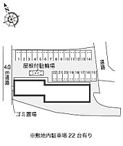 レオパレスエコハウス華園  ｜ 兵庫県加古川市野口町古大内123（賃貸アパート1K・2階・26.08㎡） その3