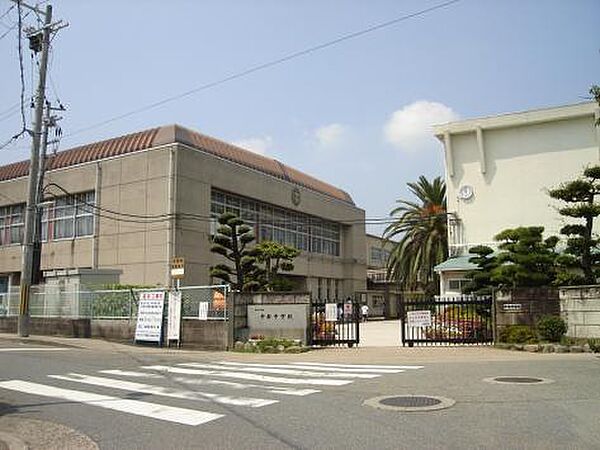 画像18:加古川市立中部中学校（1598m）