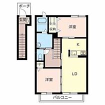 シャーメゾンYOU　A棟 202 ｜ 兵庫県加古郡稲美町国岡３丁目3-6（賃貸アパート2LDK・2階・69.00㎡） その2