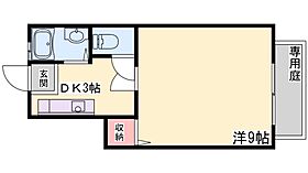 センターバード 203 ｜ 兵庫県小野市中町228（賃貸アパート1K・2階・27.88㎡） その2