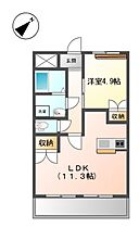 兵庫県加古川市野口町坂元北２丁目（賃貸マンション1LDK・1階・41.04㎡） その2