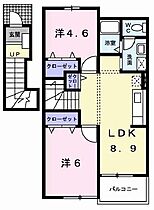 サン　フェスタB  ｜ 兵庫県高砂市曽根町2761-5（賃貸アパート2LDK・2階・51.67㎡） その2