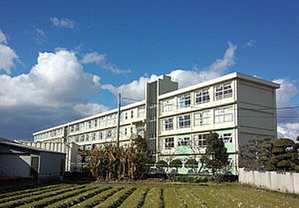 画像17:加古川市立平岡中学校（543m）