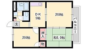 サンワード別府  ｜ 兵庫県加古川市別府町新野辺2670（賃貸マンション3DK・3階・52.17㎡） その2