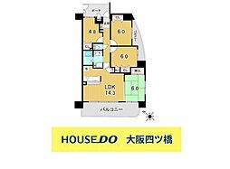 ランフォルセ寝屋川ウイングタワー壱番館 4LDKの間取図画像