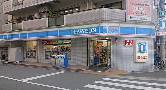 ローソン大阪厚...