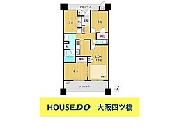 キングマンションシーブリッサ此花 3LDKの間取図画像
