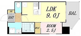 大阪府大阪市浪速区難波中3丁目（賃貸マンション1LDK・5階・29.17㎡） その2