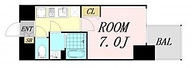 プレサンス心斎橋レヨン  ｜ 大阪府大阪市中央区南船場1丁目（賃貸マンション1K・2階・24.00㎡） その2