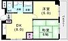 澤村マンション5階6.2万円