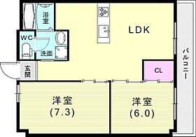 フローラ上沢 202 ｜ 兵庫県神戸市兵庫区下沢通7丁目2-28（賃貸マンション2LDK・2階・50.08㎡） その2