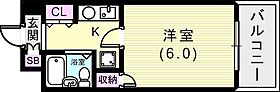 キャッスルコートII 403 ｜ 兵庫県神戸市垂水区城が山5丁目6-20（賃貸マンション1K・4階・18.22㎡） その2