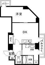 サンビルダープラス磯上ベース 606 ｜ 兵庫県神戸市中央区磯上通4丁目1-12（賃貸マンション1DK・6階・38.06㎡） その2