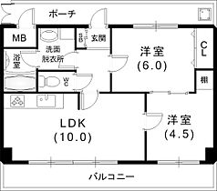 シルフィード・ドゥ・北野 901 ｜ 兵庫県神戸市中央区中山手通1丁目22-25（賃貸マンション2LDK・9階・60.35㎡） その2