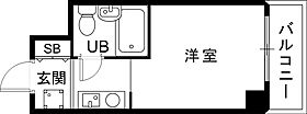 ライオンズマンション三宮 802 ｜ 兵庫県神戸市中央区御幸通3丁目1-21（賃貸マンション1R・8階・14.96㎡） その2