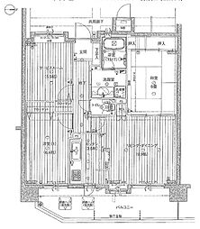 間取図画像 2SLDK
