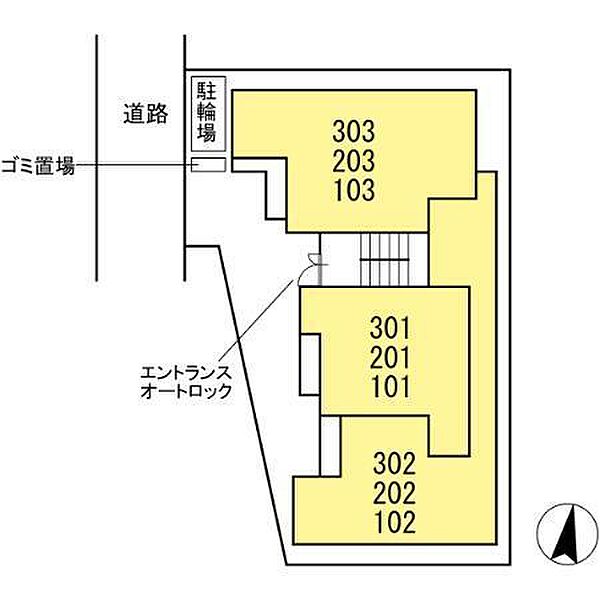 グラナーデ西亀有 301｜東京都葛飾区西亀有3丁目(賃貸アパート1LDK・3階・40.13㎡)の写真 その20