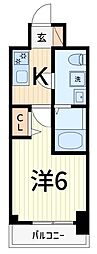 GRANPASEO金町 1Kの間取図画像