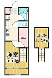 エソールTS 1Kの間取図画像
