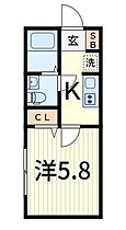 ａｎｄ　Ｋｉｔｓｕｎｅ金町 201 ｜ 東京都葛飾区新宿1丁目（賃貸マンション1K・2階・20.02㎡） その2