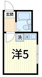 GranCasa ワンルームの間取図画像