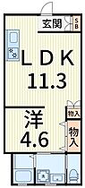 1階 / 1LDK / 37.8㎡