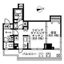 東京都新宿区荒木町17（賃貸マンション1LDK・9階・38.66㎡） その2