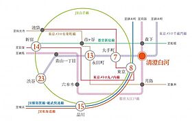 プラウドフラット清澄白河II 208 ｜ 東京都江東区三好2丁目4-14（賃貸マンション1K・2階・25.52㎡） その4