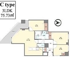 東京都江東区清澄1丁目5-18（賃貸マンション3LDK・9階・75.73㎡） その2