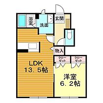 山口県山口市平井1431-3（賃貸アパート1LDK・1階・46.71㎡） その2