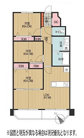間取り カクタス田無マンション 4階/-