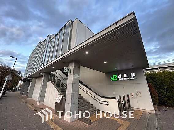 南武線 西府駅...