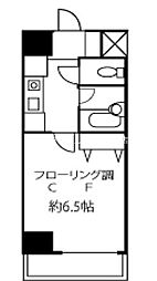 ラフィーネ本郷 1階1Kの間取り