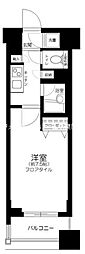 パレステュディオ九段北の丸 1Kの間取図画像