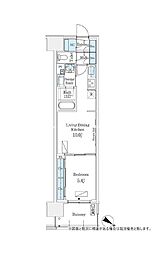 ロイヤルパークス有明 1LDKの間取図画像