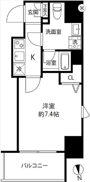 プレール・ドゥーク浅草橋 ｜東京都台東区浅草橋５丁目(賃貸マンション1K・8階・25.83㎡)の写真 その2