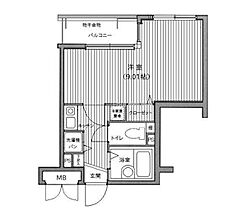 グランド・ガーラ日本橋  ｜ 東京都中央区日本橋箱崎町（賃貸マンション1K・3階・25.25㎡） その2