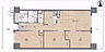 間取り：３LDK　壁芯７０．８０m2