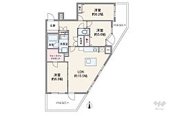 間取図画像 3LDK