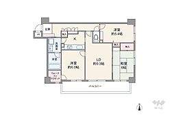 クリオ京成立石壱番館 3LDKの間取図画像