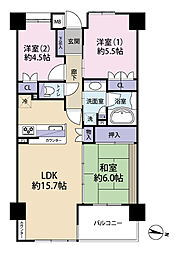 間取図画像 3LDK