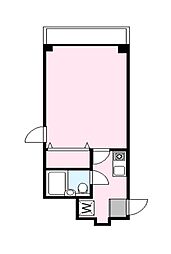 アイムタウン南葛西 1Kの間取図画像